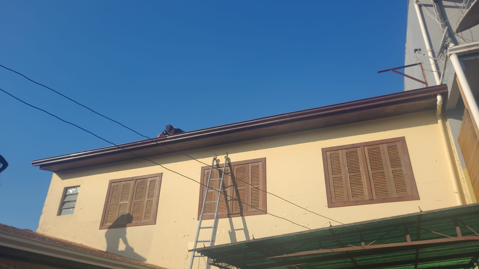 Instalação de Calhas